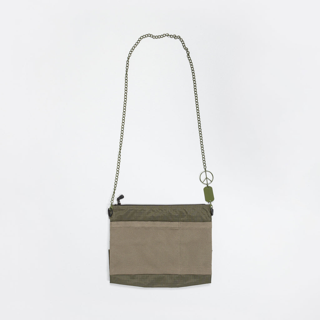 Rip Stop Nylon Alpine Sacoche (L) - Khaki