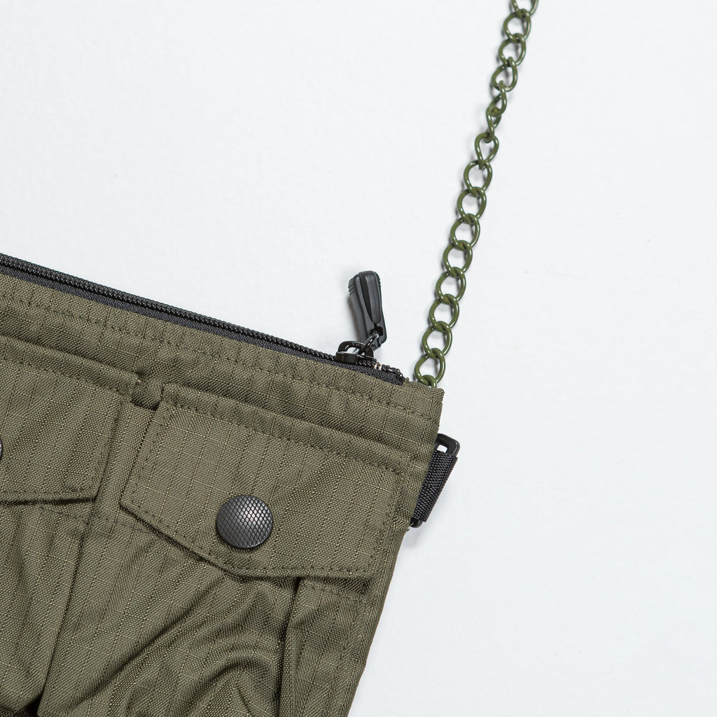 Rip Stop Nylon Alpine Sacoche (L) - Khaki