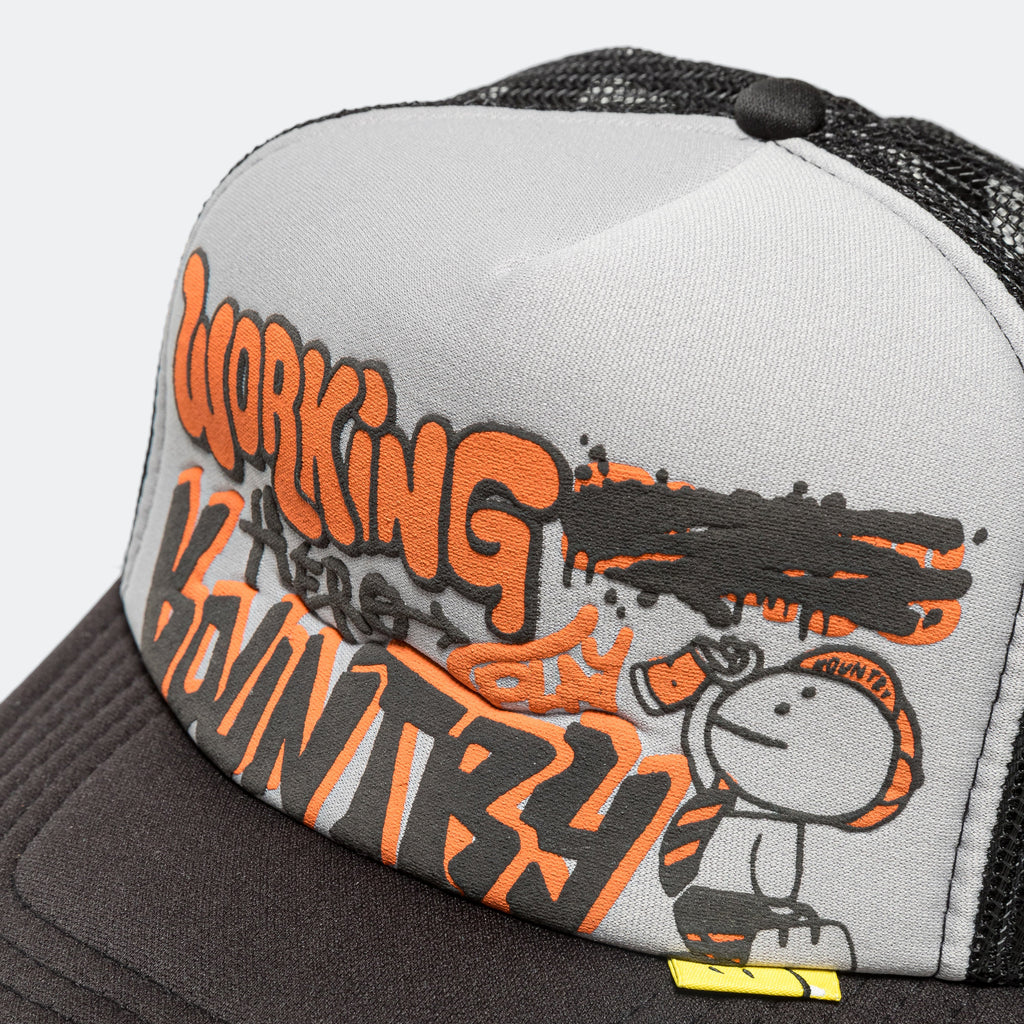 WORKING HERO Truck Cap - Grey/Black