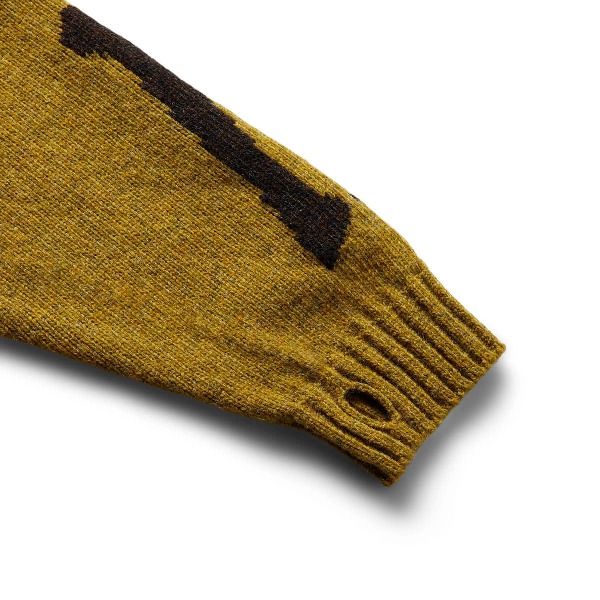 5G WOOL BONE CREW SWEATER