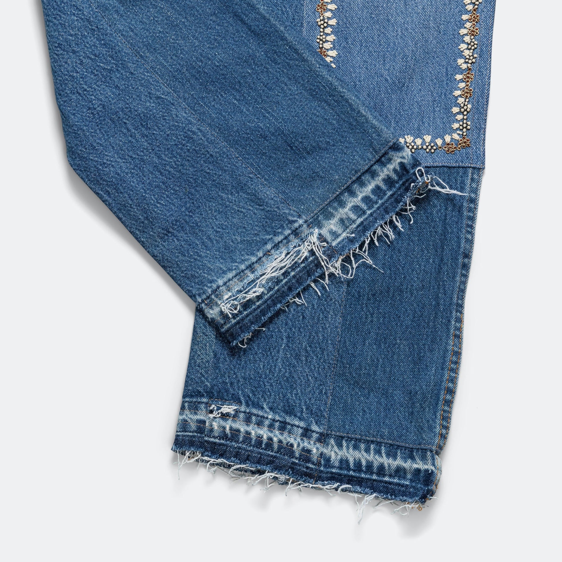 Double Knee Pant - Blue/Gold - 30'