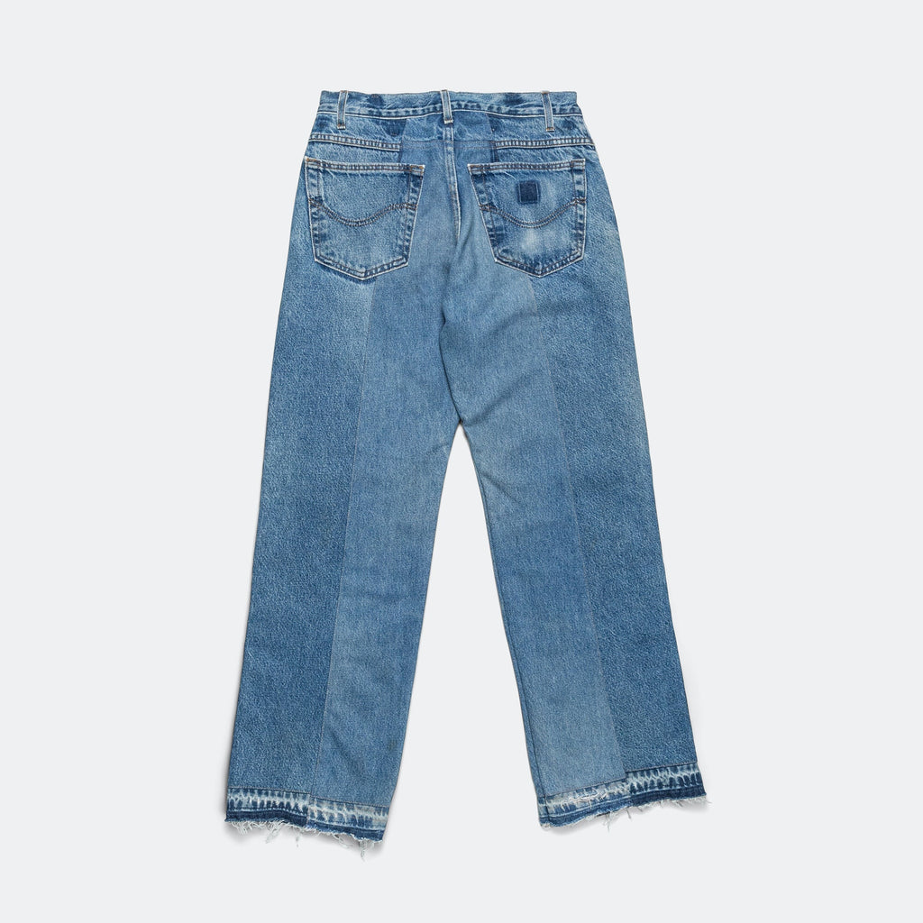 Double Knee Pant - Blue/Gold - 32'