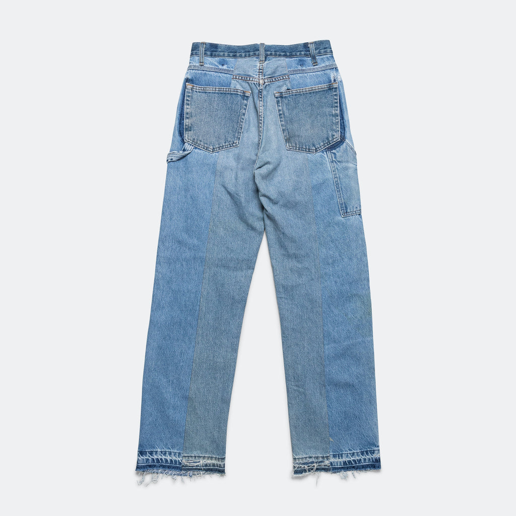 Double Knee Upcycled Denim - Indigo 30'