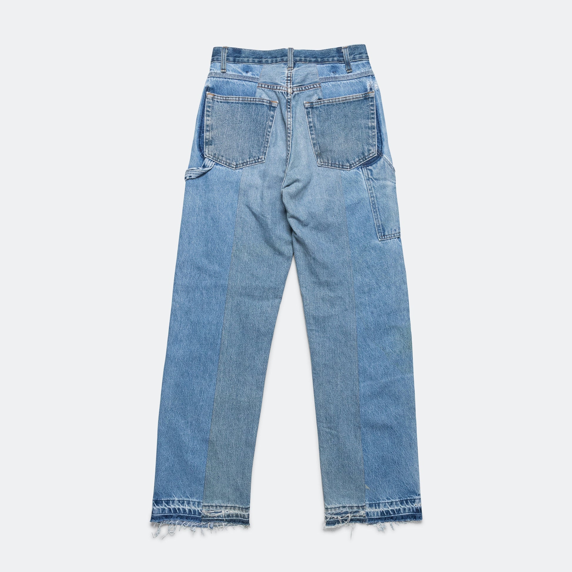 Double Knee Upcycled Denim - Indigo 30'