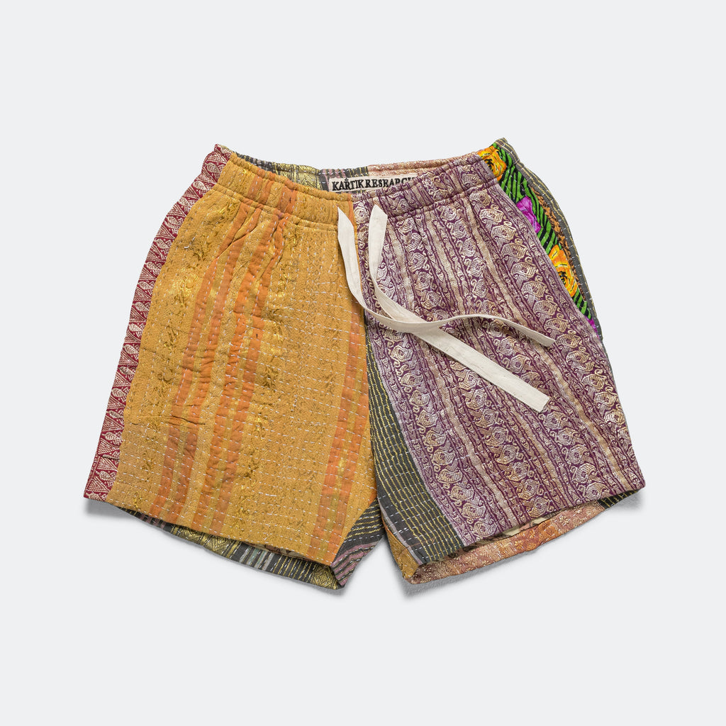 One Of One Vintage Kantha Shorts - 28'