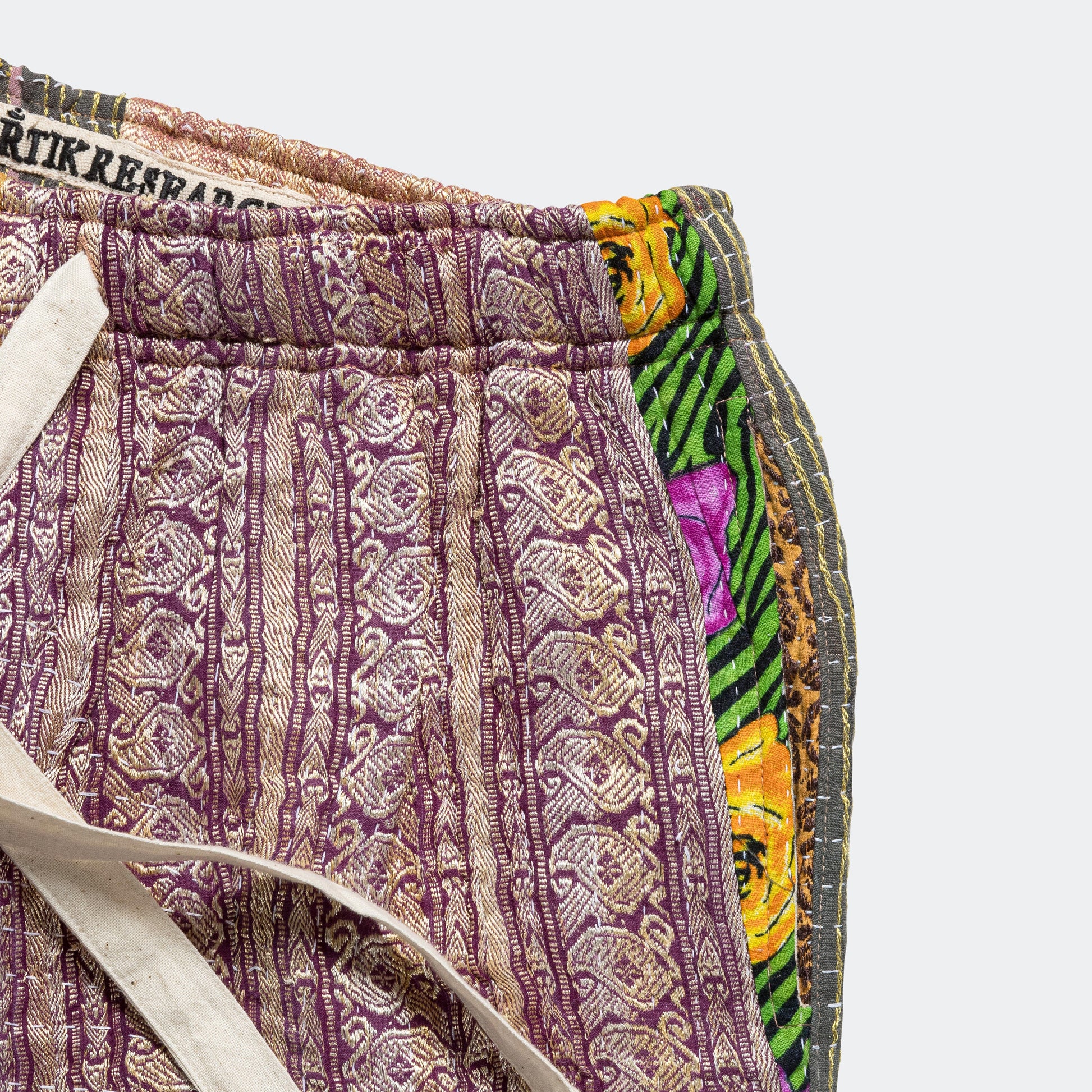 One Of One Vintage Kantha Shorts - 28'