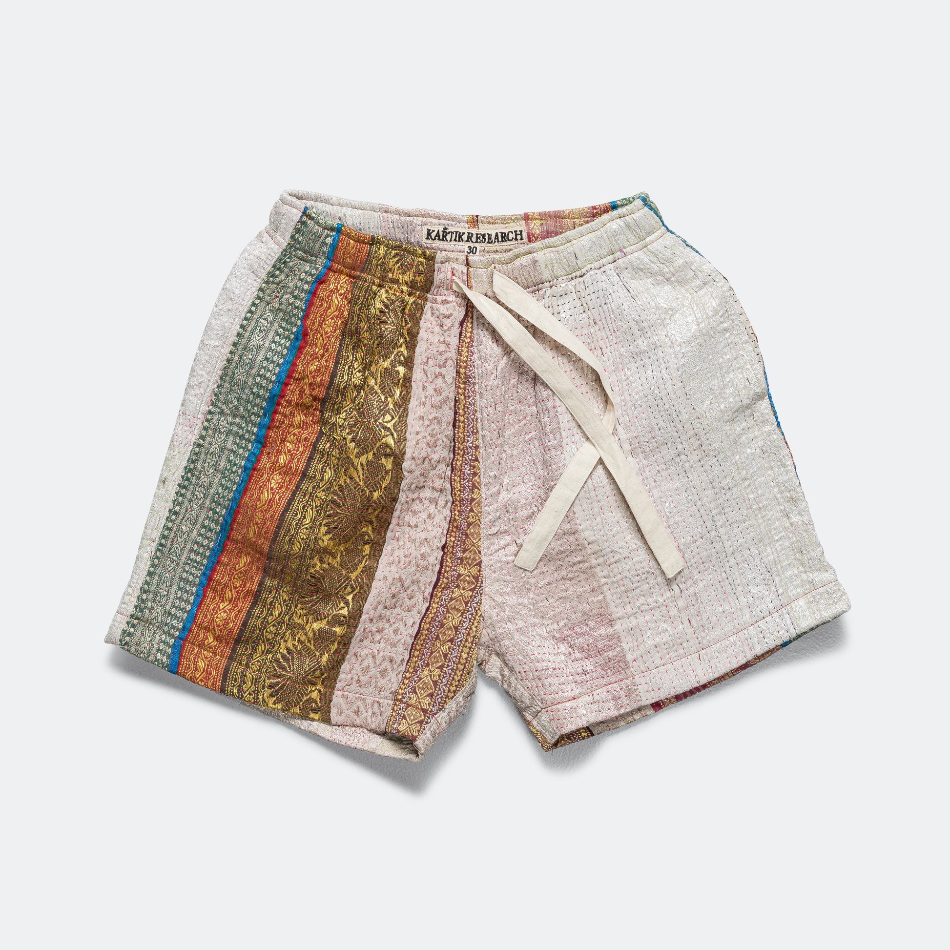 One Of One Vintage Kantha Shorts - 30'