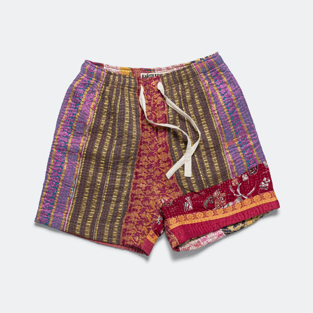 One Of One Vintage Kantha Shorts - 34'