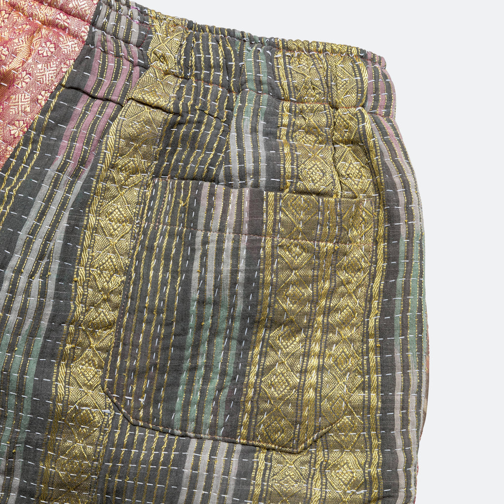 One Of One Vintage Kantha Shorts - 36'