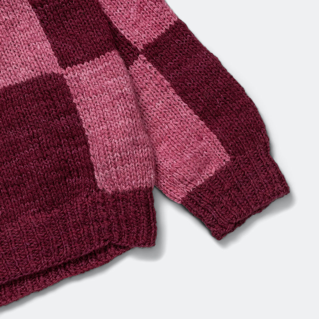 Rugby Knit - Mint/Multi Patchwork
