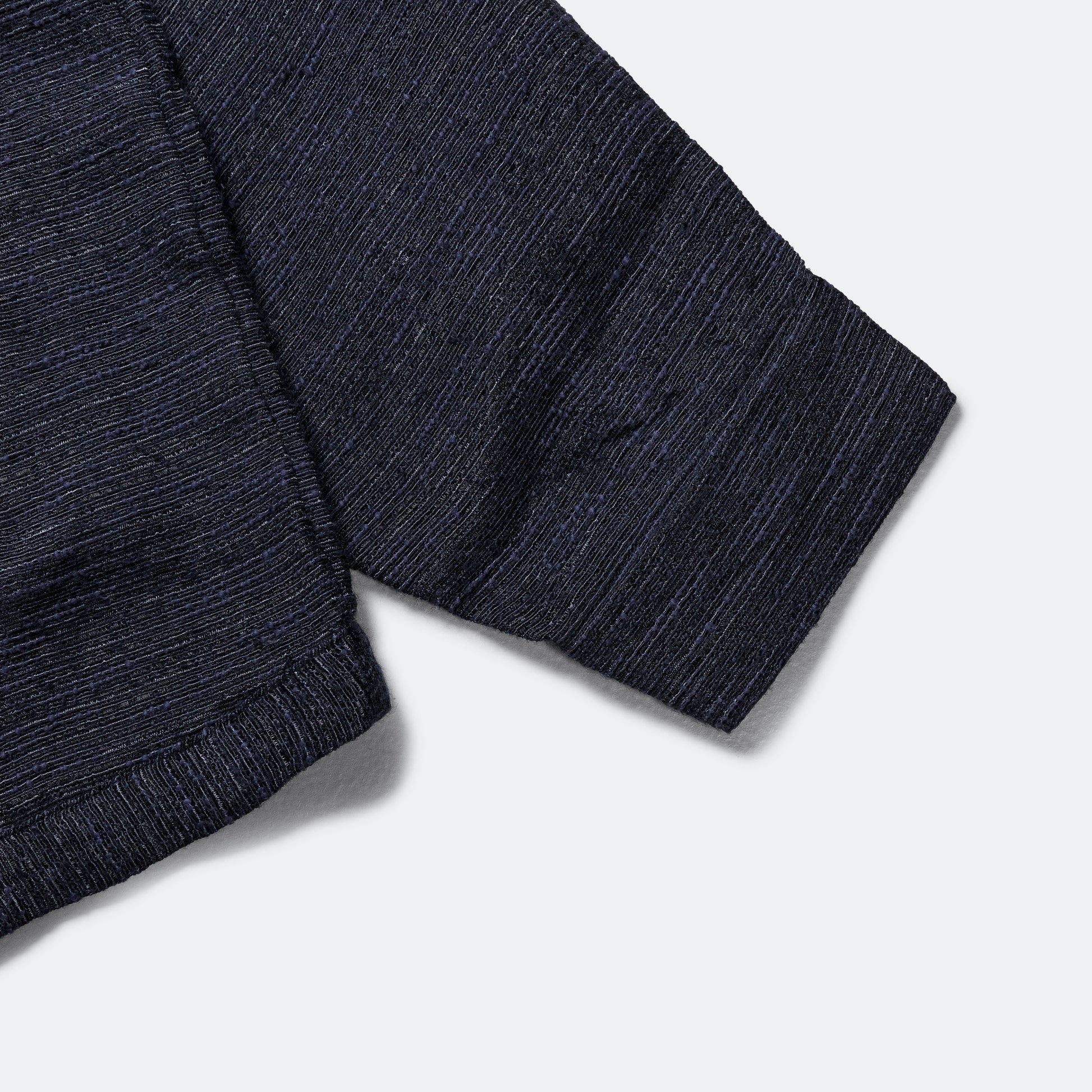 Harrington Jacket - Navy Tweed