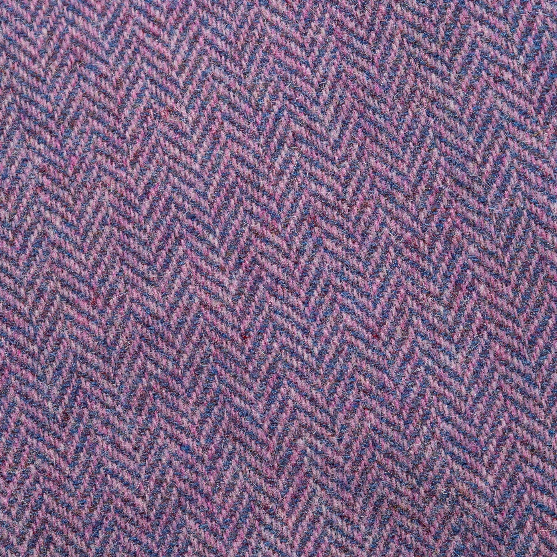 Harris Tweed Einsenhower Jacket - Pink/Blue