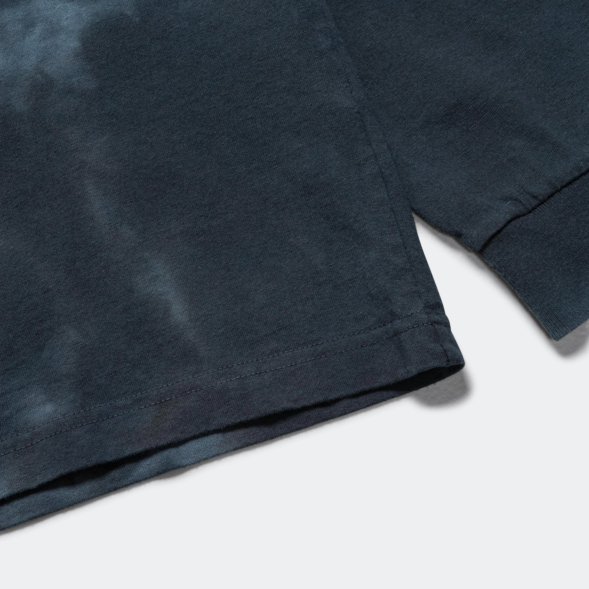 Long Sleeve Tee - Cloudy Washed Black