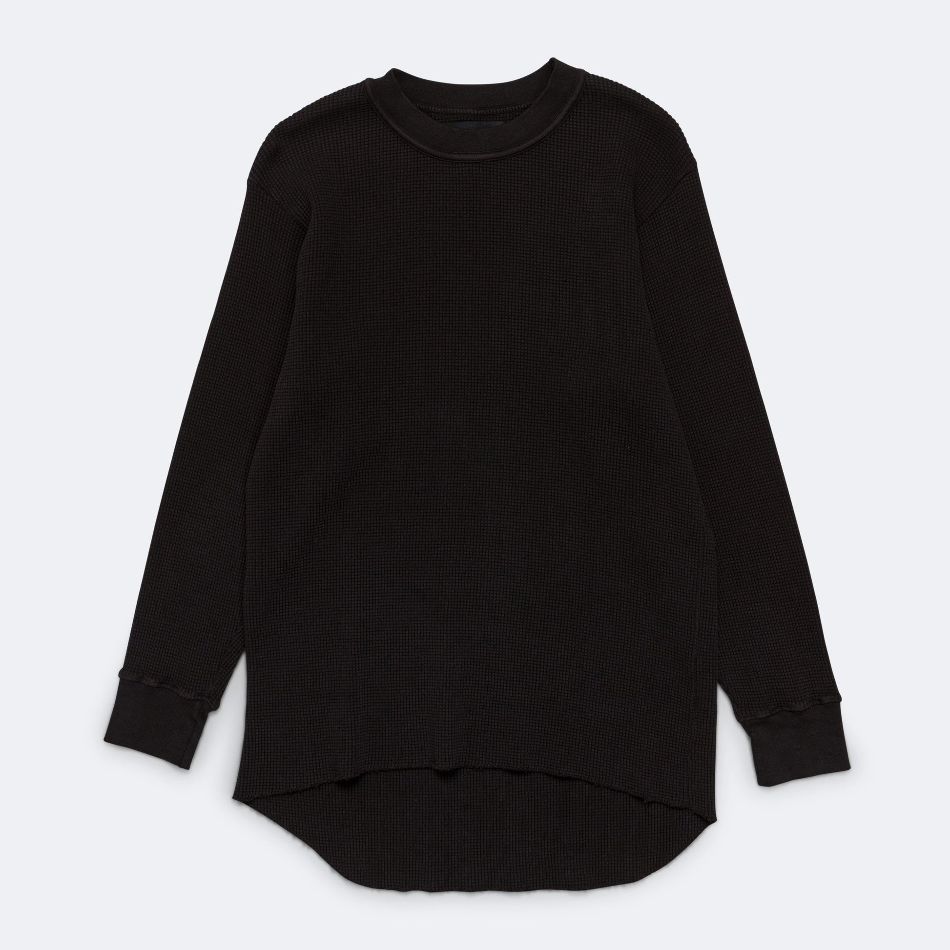 Long Sleeve Thermal - Washed Black