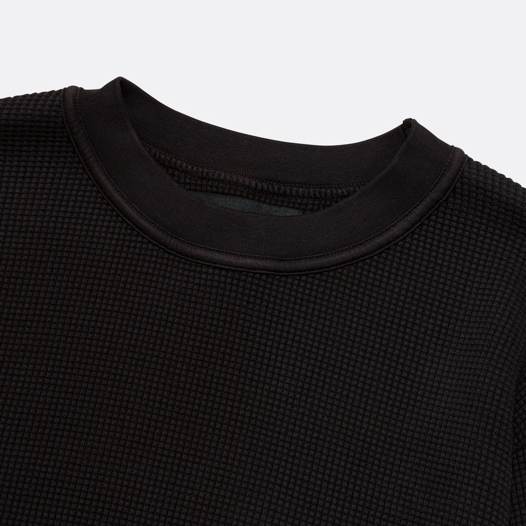 Long Sleeve Thermal - Washed Black
