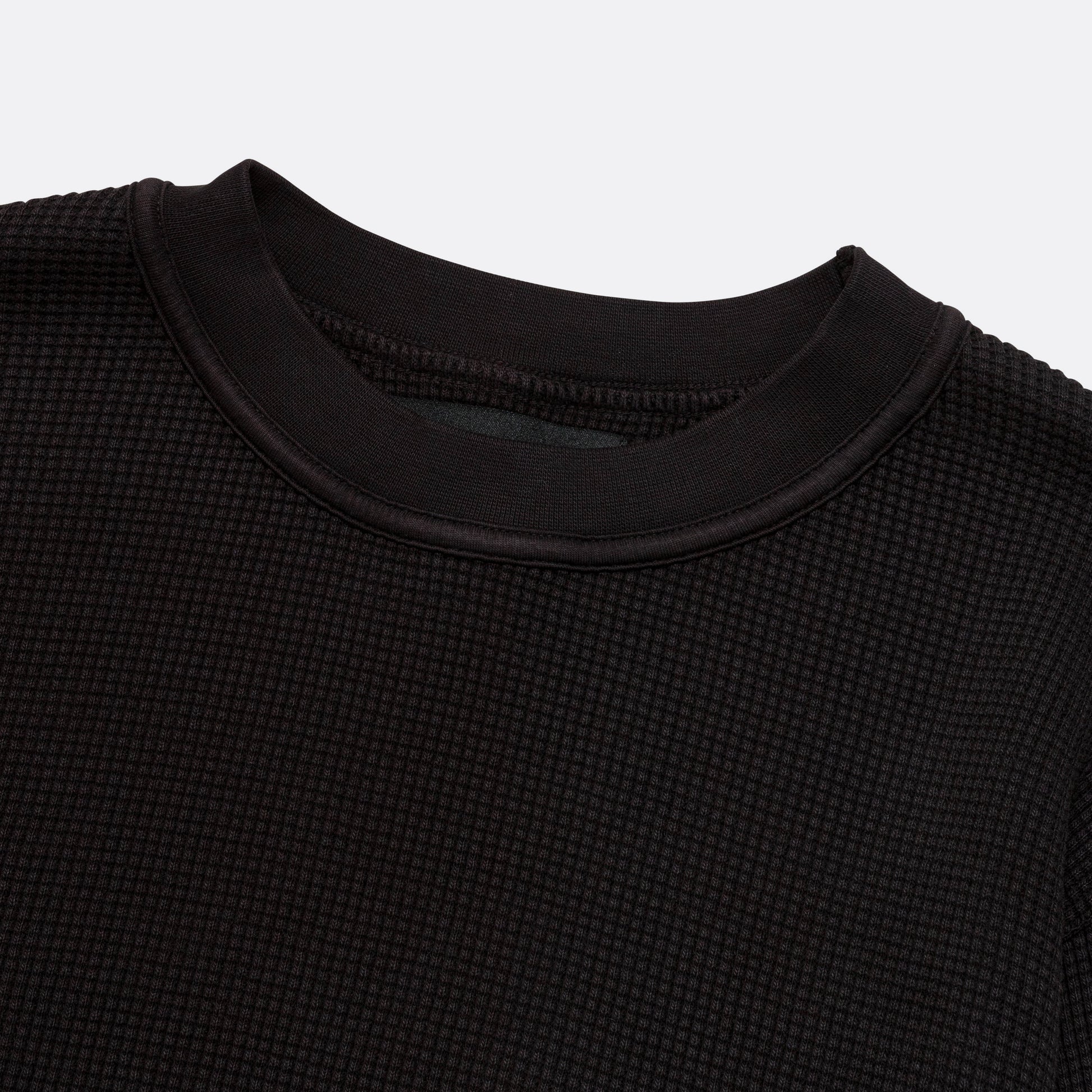 Long Sleeve Thermal - Washed Black