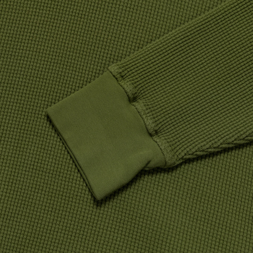 Long Sleeve Thermal - Washed Olive