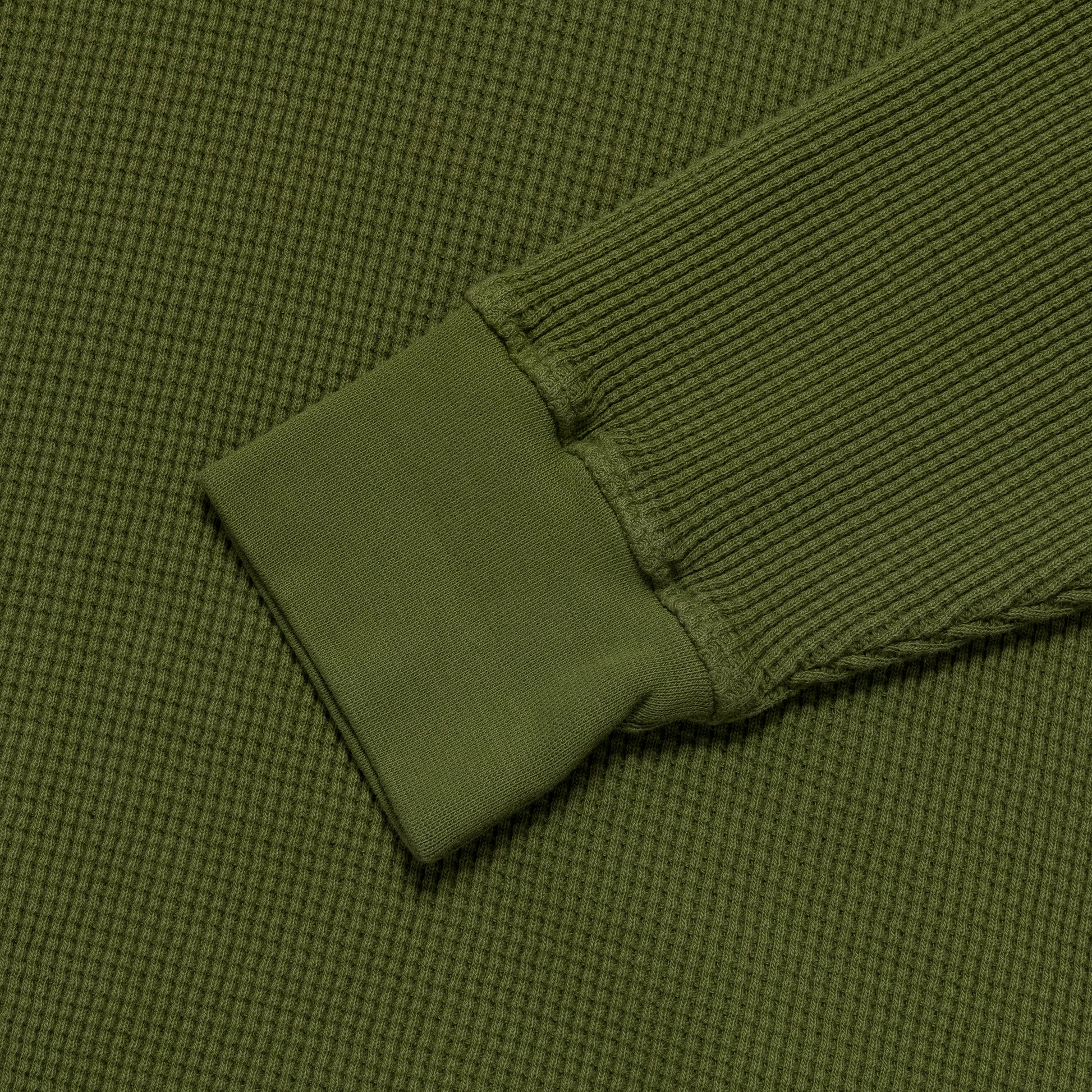 Long Sleeve Thermal - Washed Olive