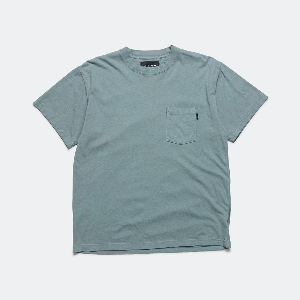 Pocket Tee - Washed Teal
