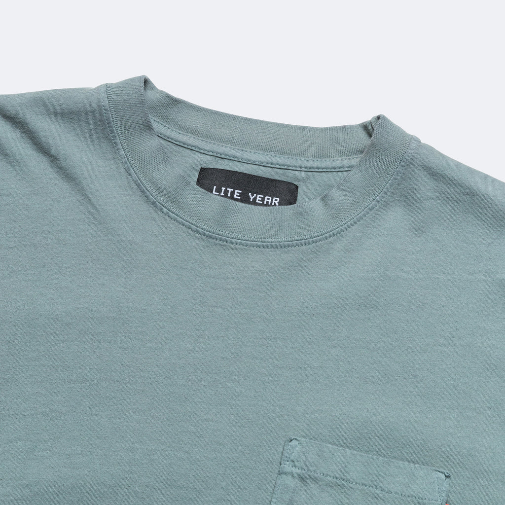 Pocket Tee - Washed Teal