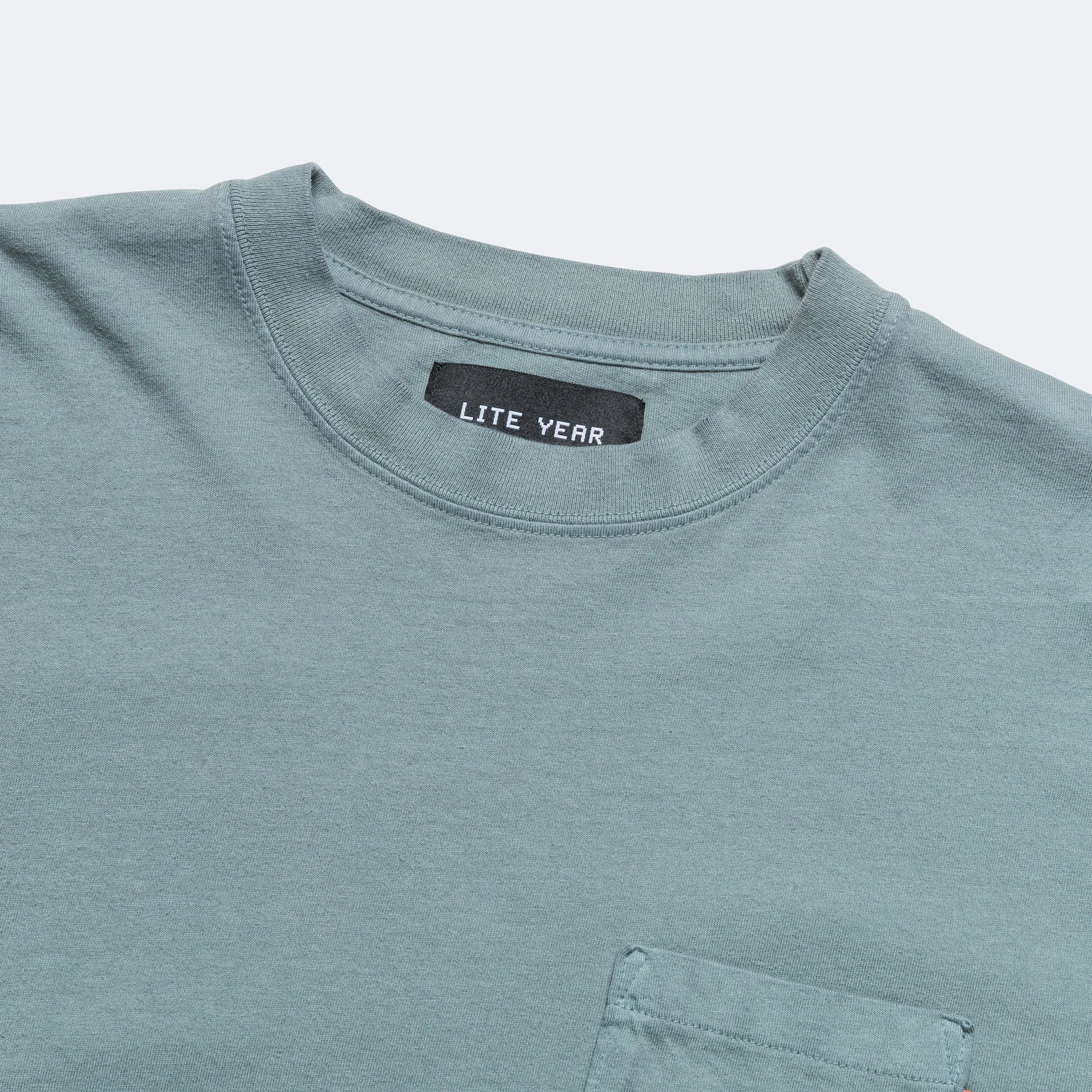 Pocket Tee - Washed Teal