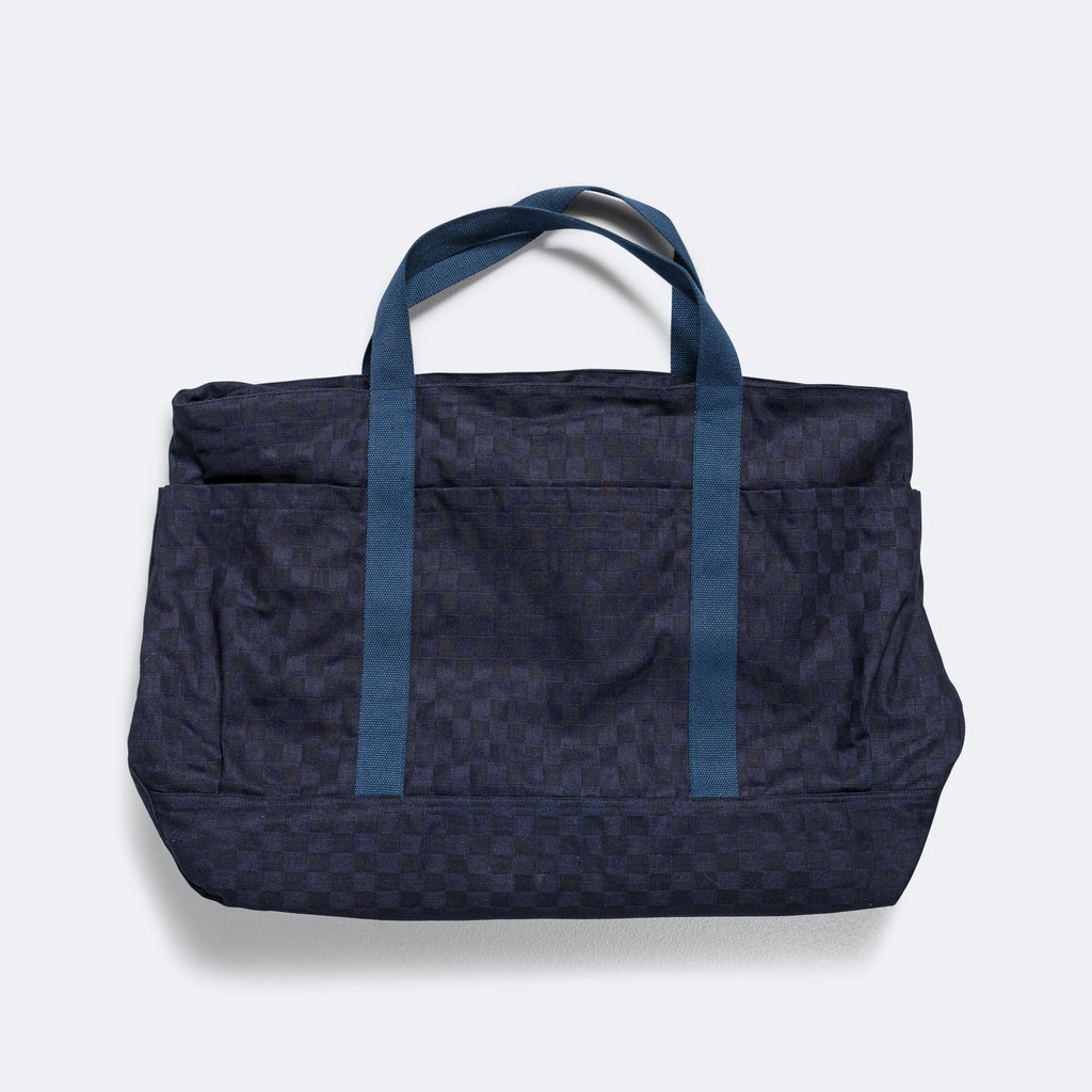 Weekender Bag - Indigo Denim Check