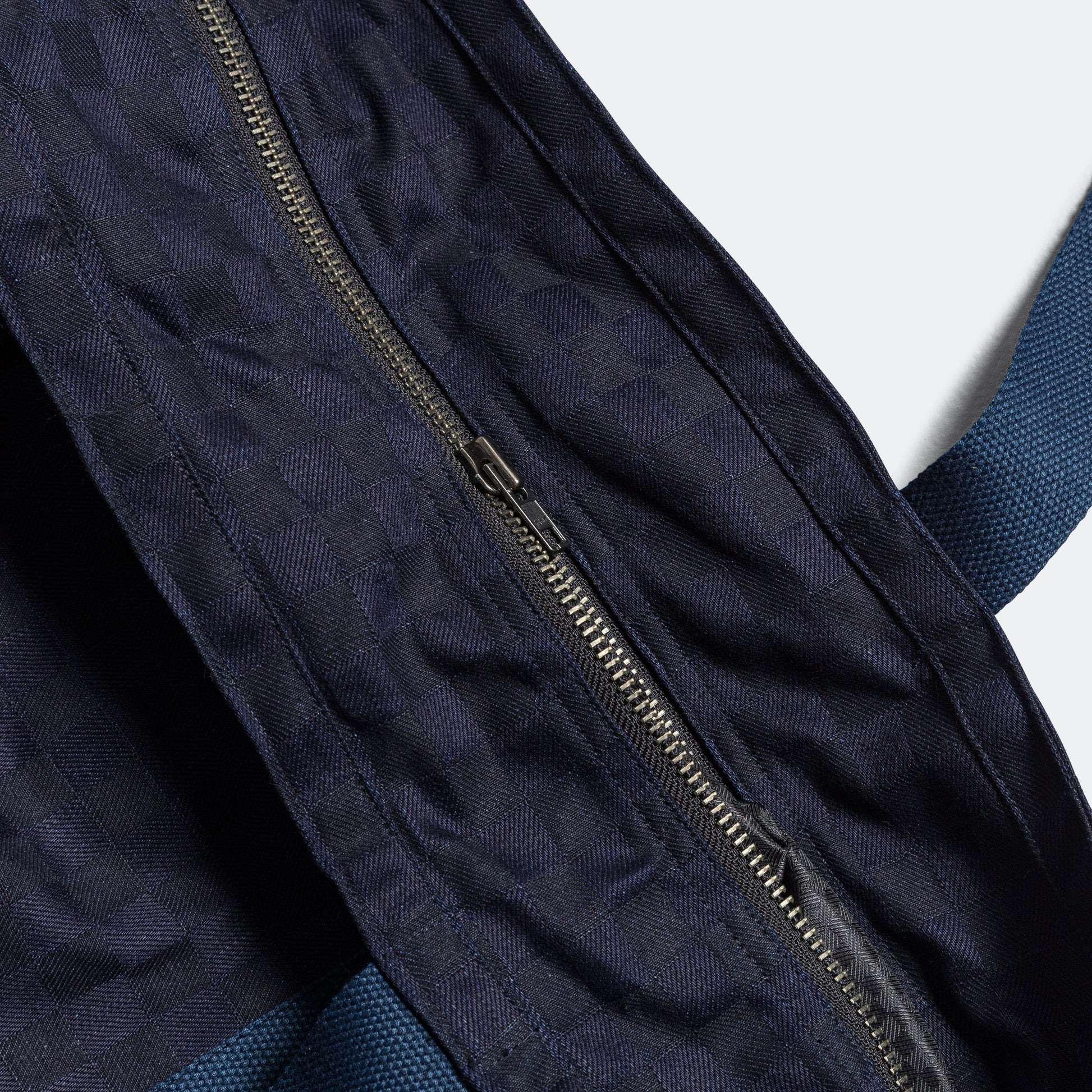 Weekender Bag - Indigo Denim Check