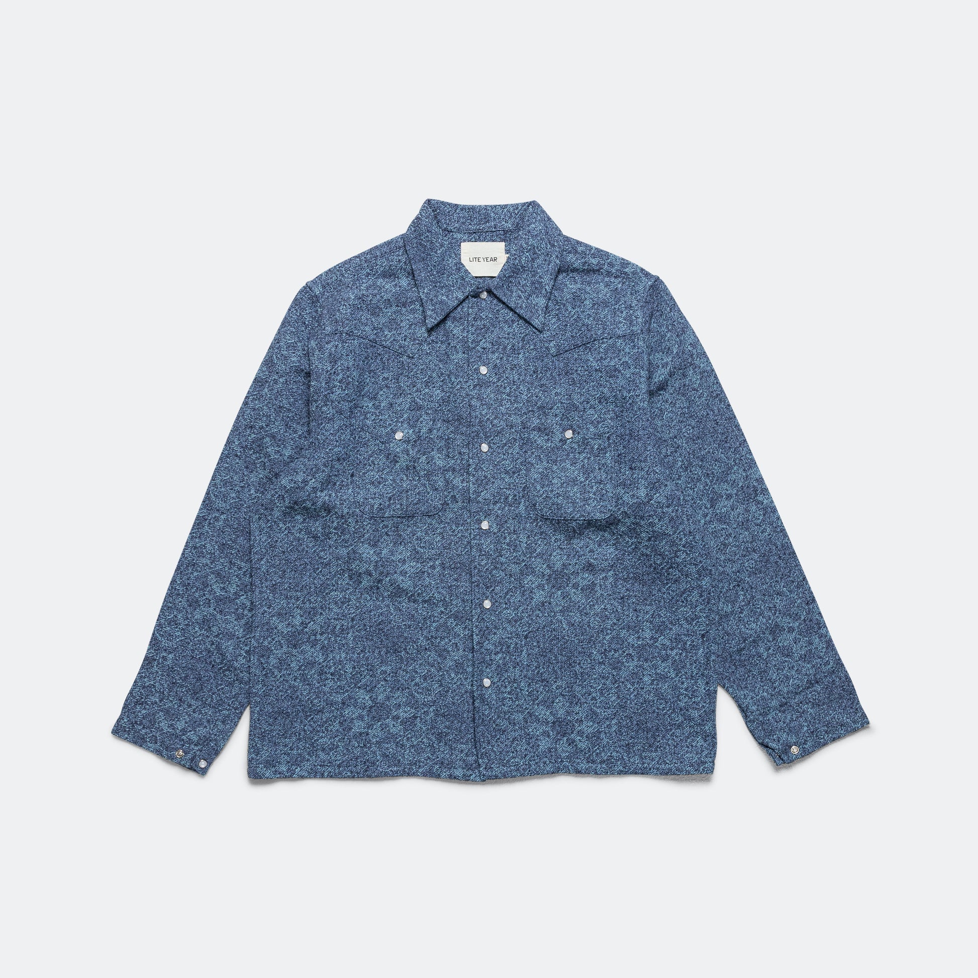 Western Shirt - Blue Denim