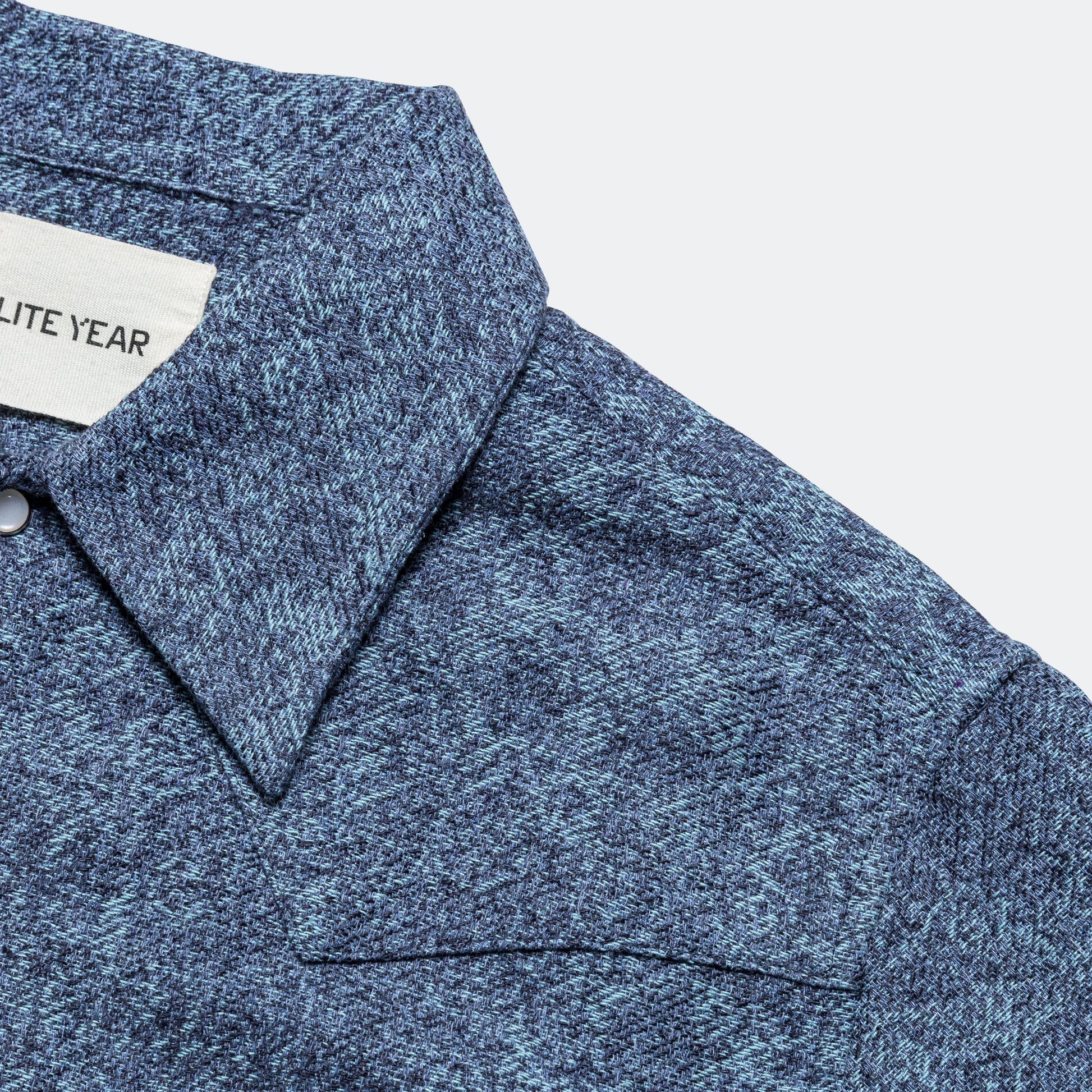 Western Shirt - Blue Denim