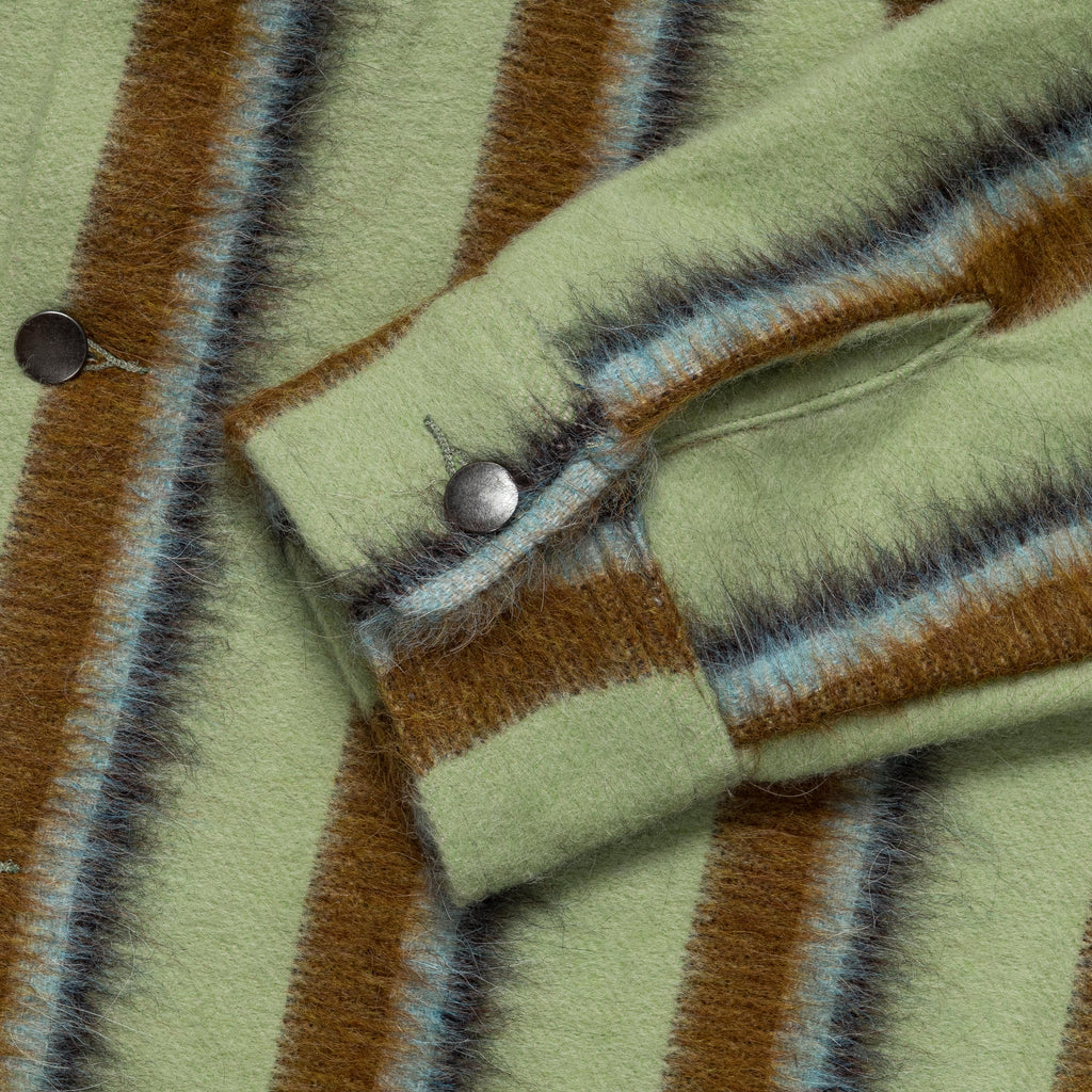 Work Jacket - Green Stripe