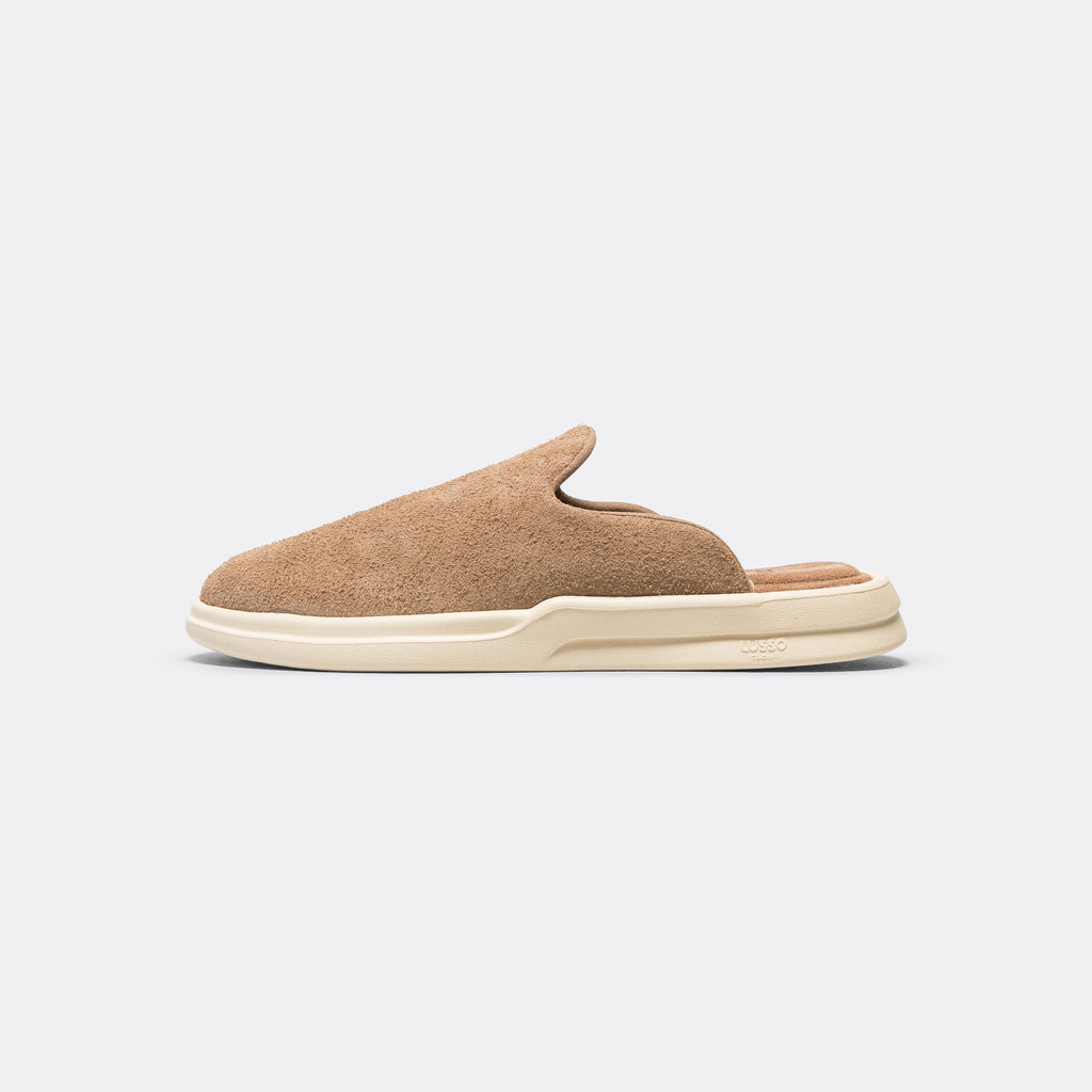 Pelli Hairy Suede - Chestnut/Shortbread