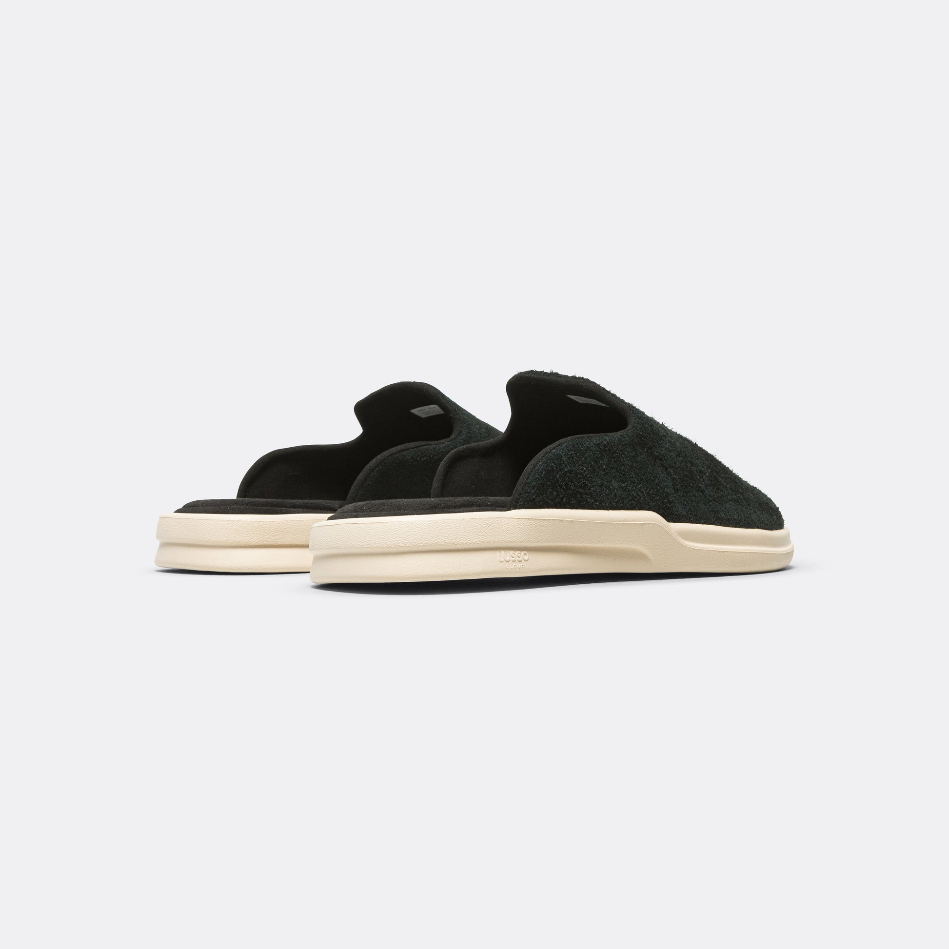 Pelli Hairy Suede - Jet Black