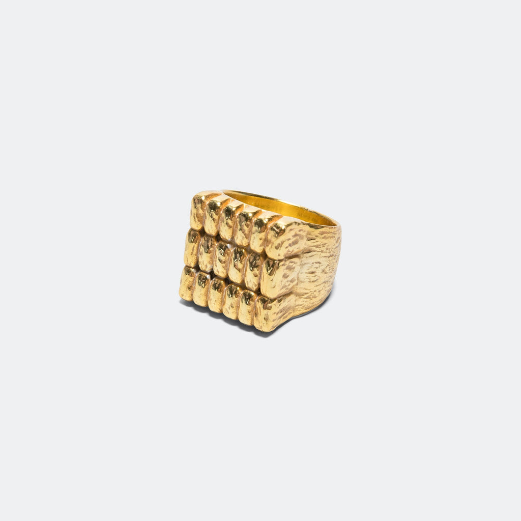 Big Cookie Signet - 14K Gold Plated