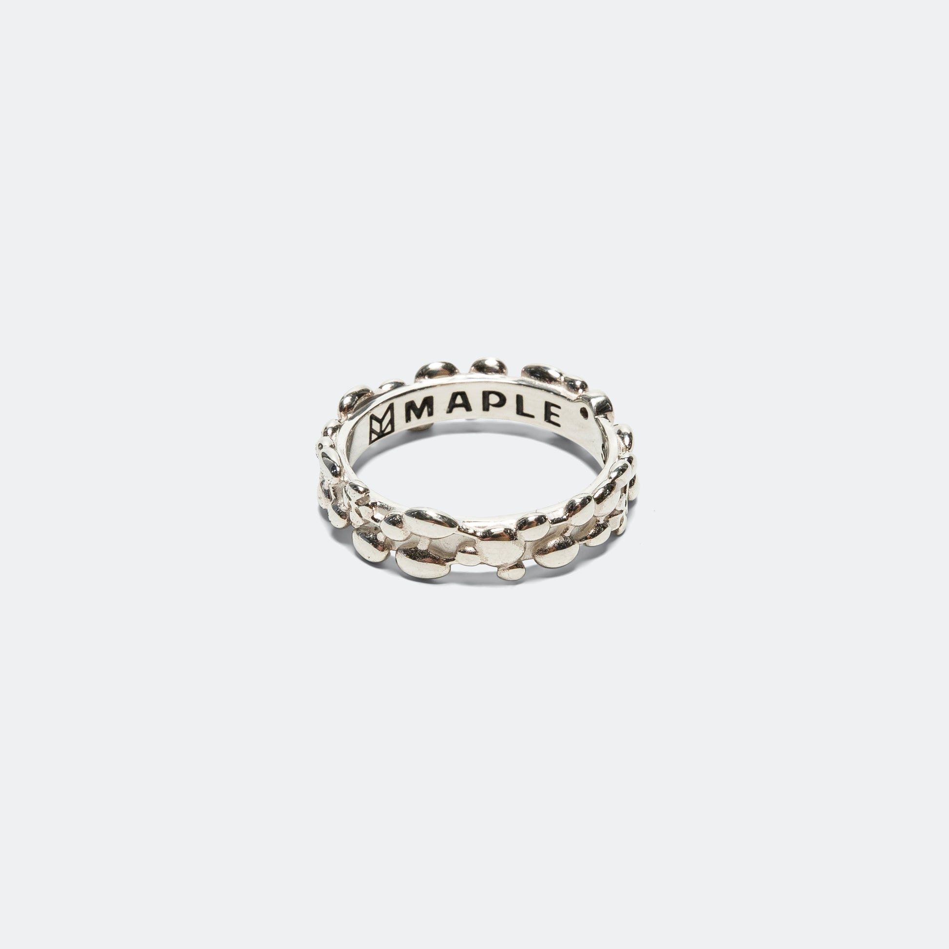 Tropique Ring - Silver 925/Onyx