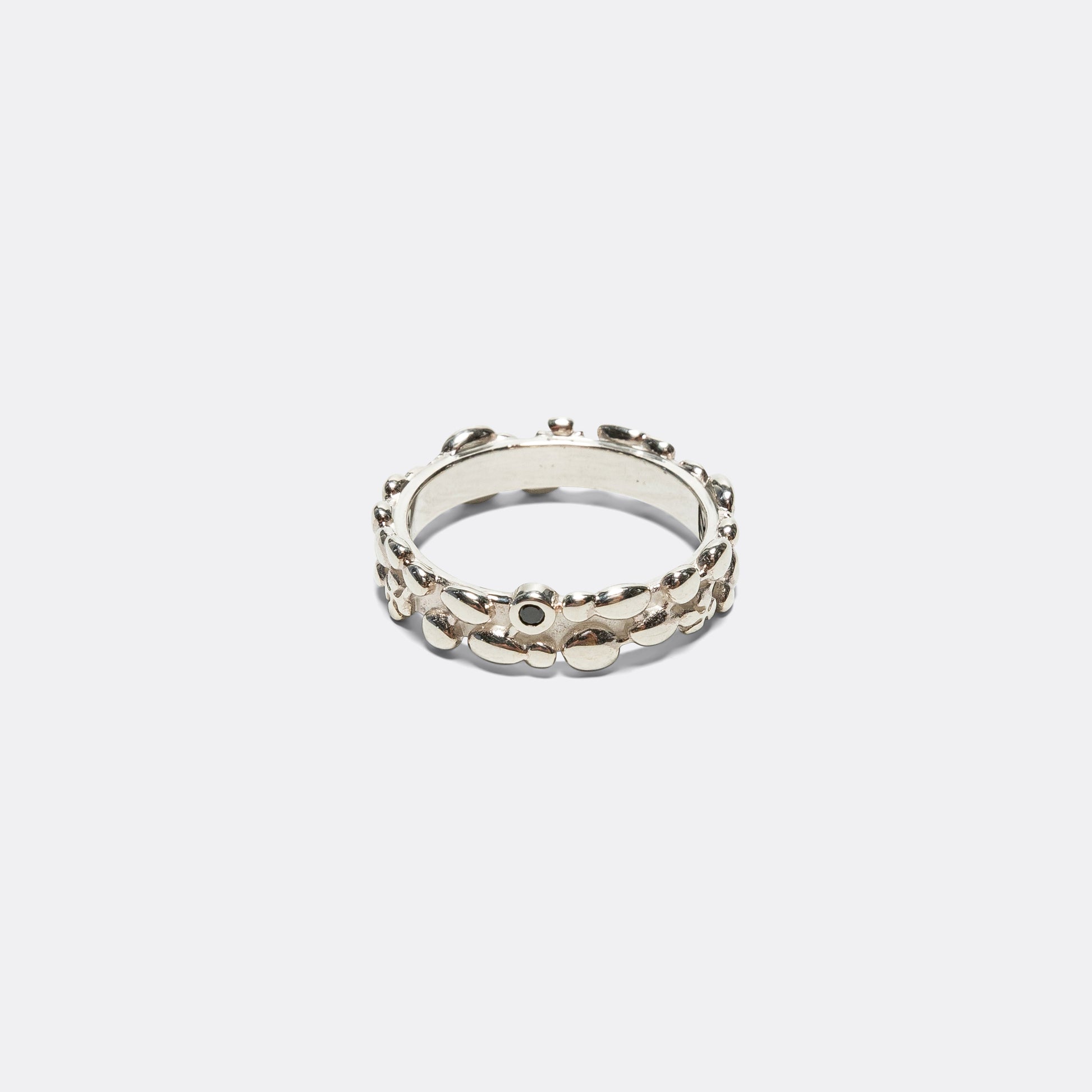 Tropique Ring - Silver 925/Onyx