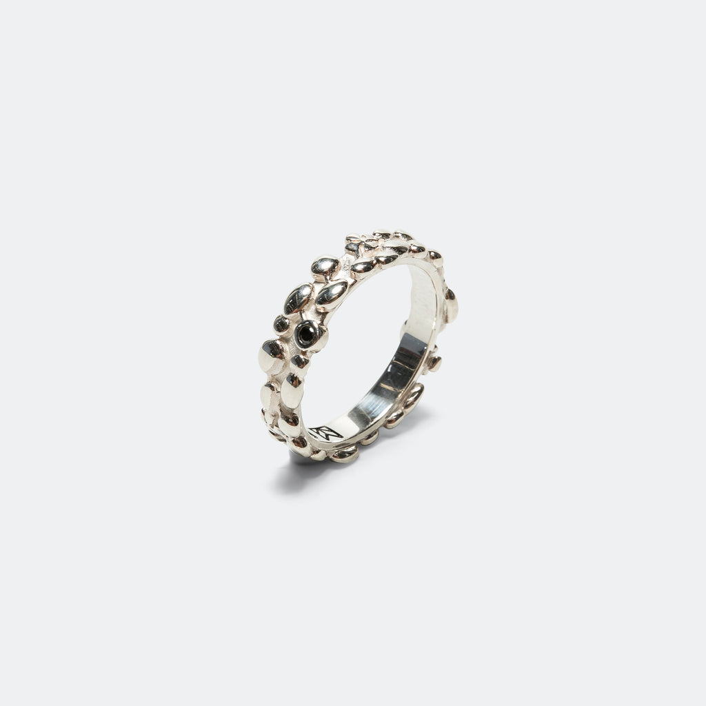 Tropique Ring - Silver 925/Onyx