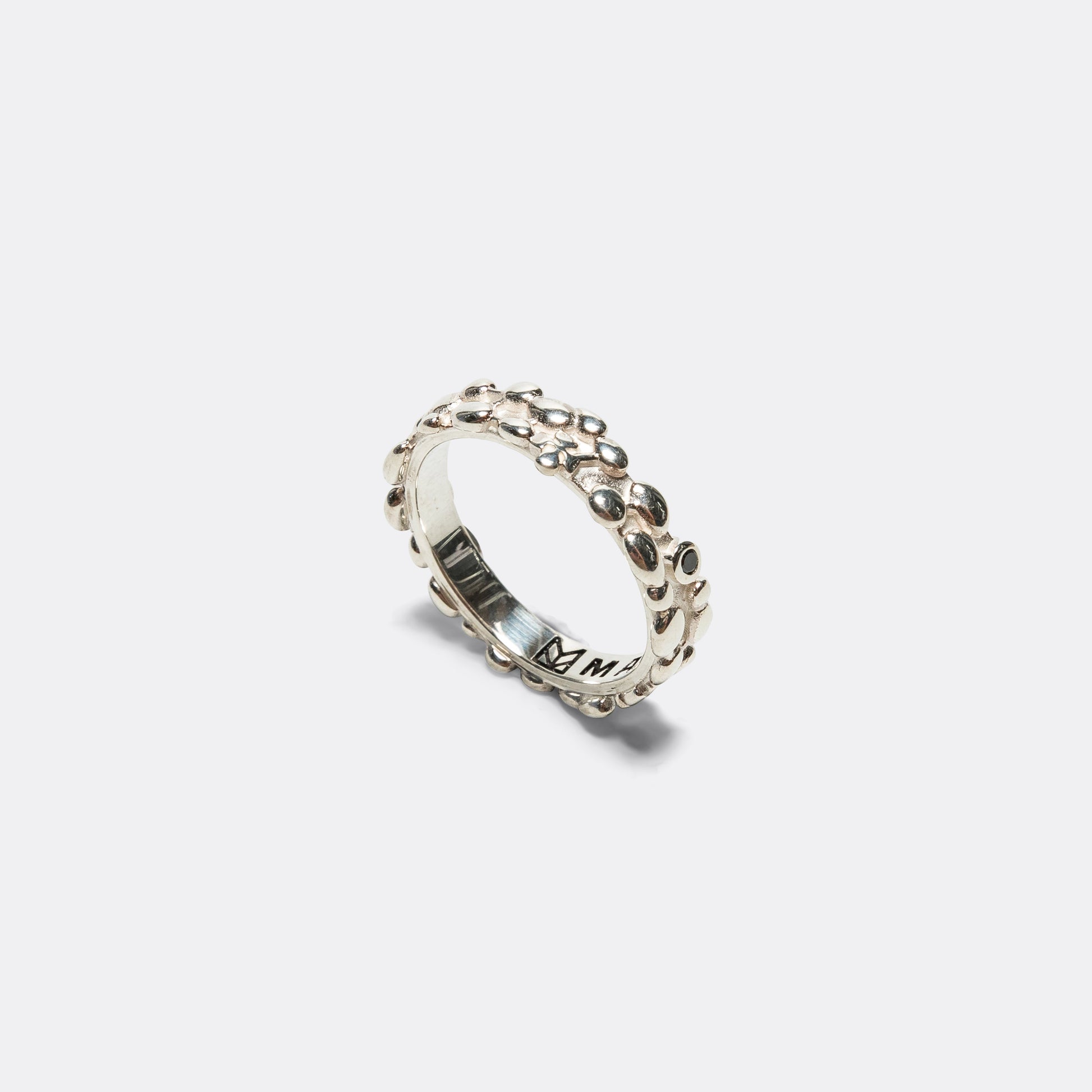 Tropique Ring - Silver 925/Onyx