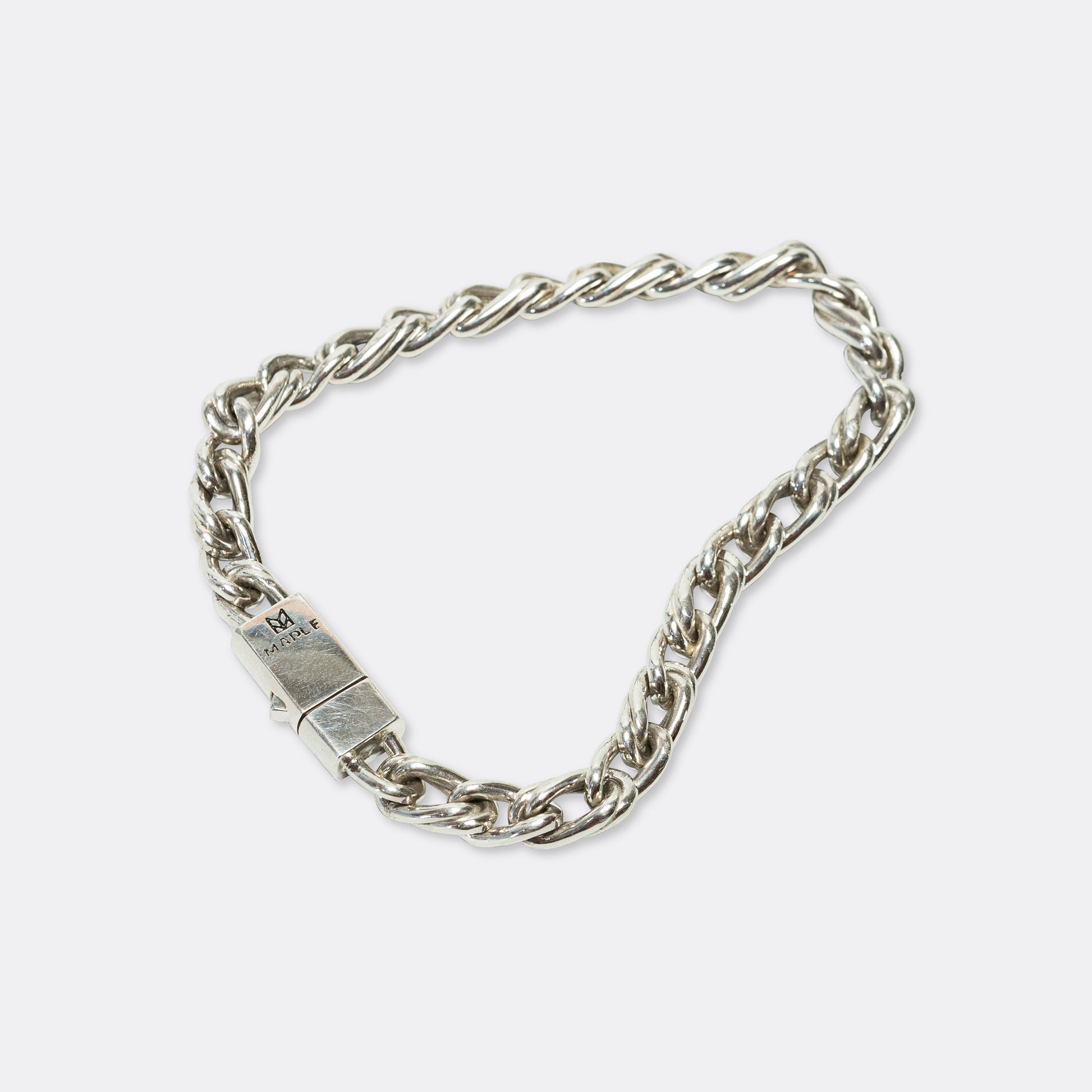 Double Link Bracelet - 925 Silver