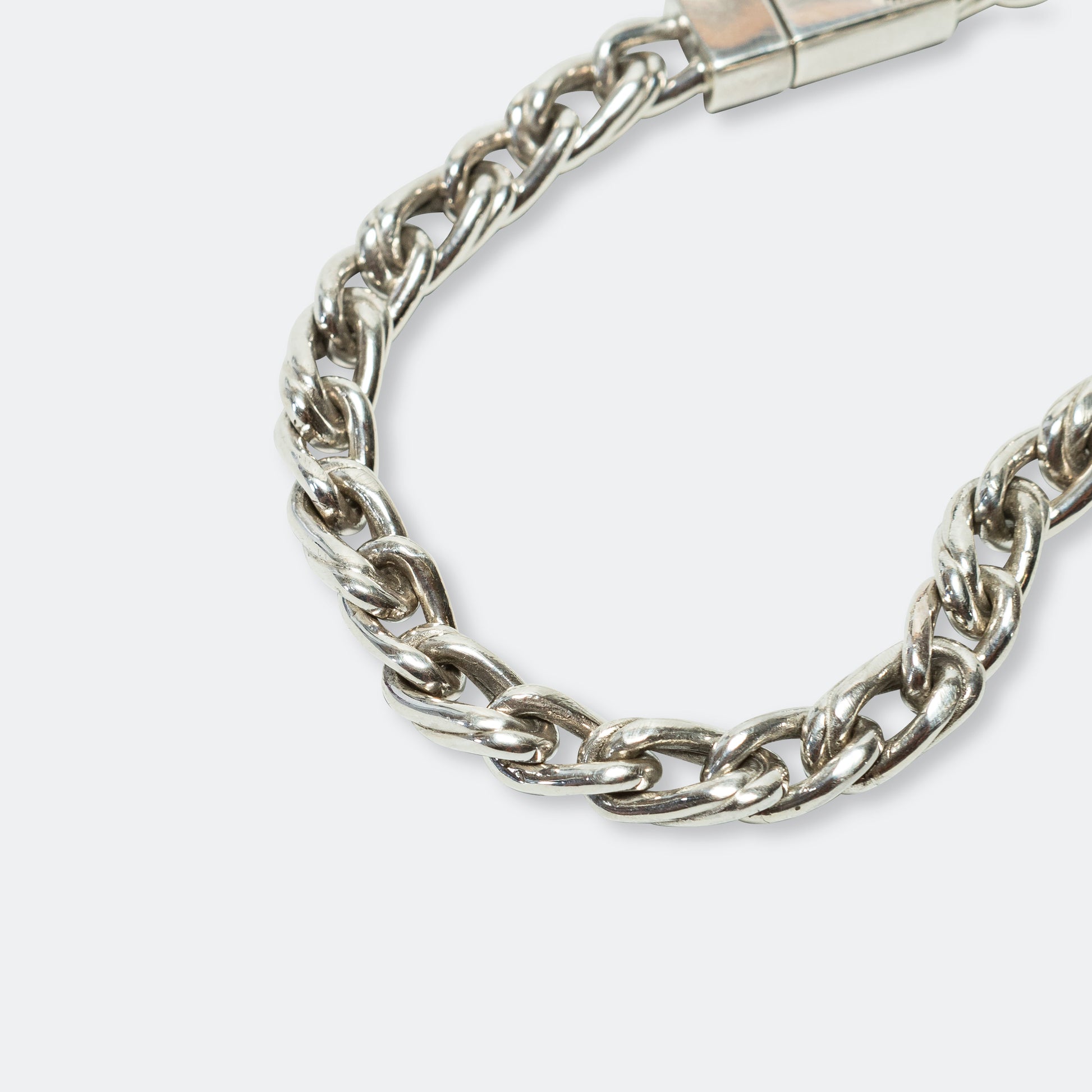 Double Link Bracelet - 925 Silver