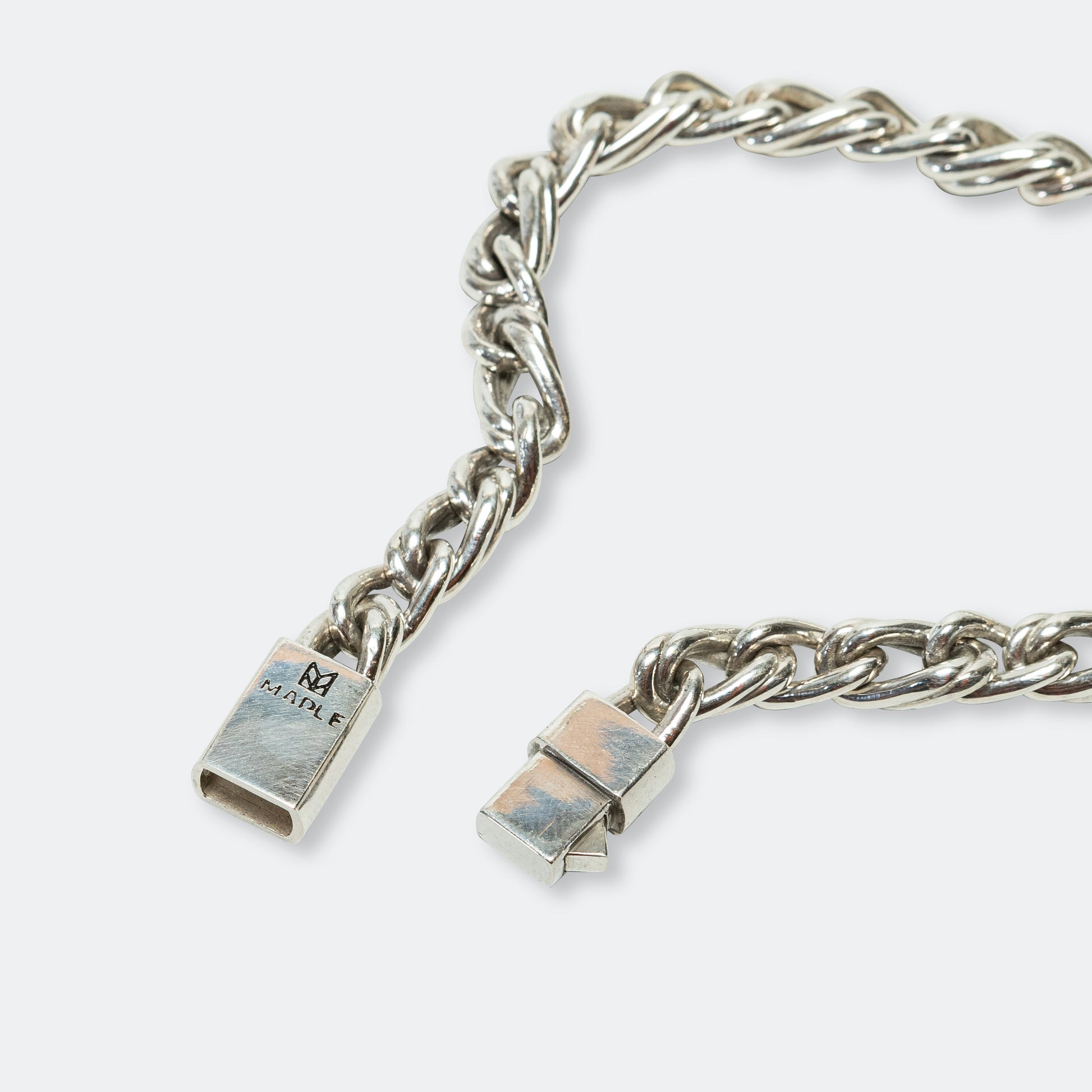 Double Link Bracelet - 925 Silver