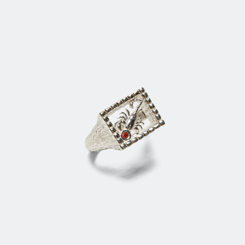 Scorpio Signet - Silver 925/Citrine