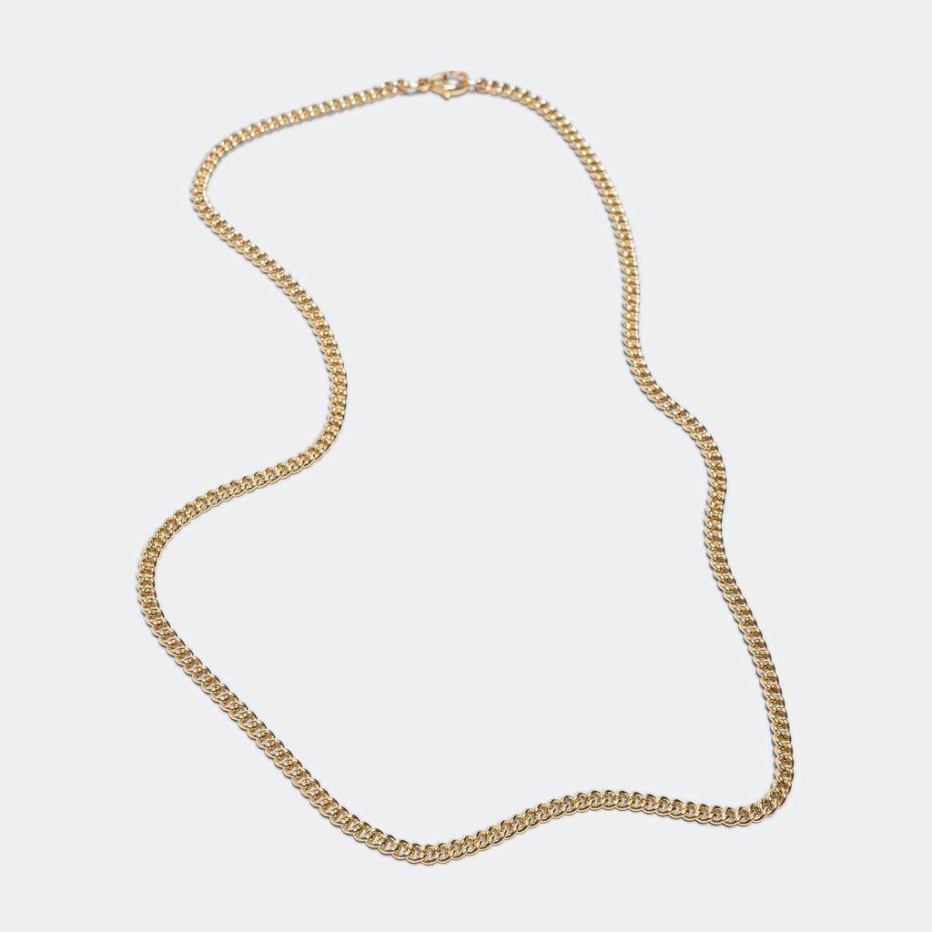 Curb Chain 4mm - 14K Gold Filled