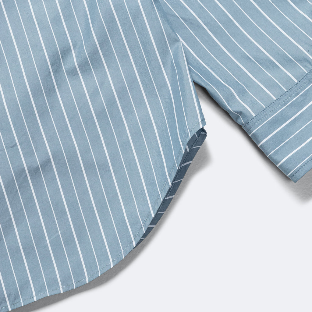 Basic Shirt Cotton Silk Stripe - Blue/White