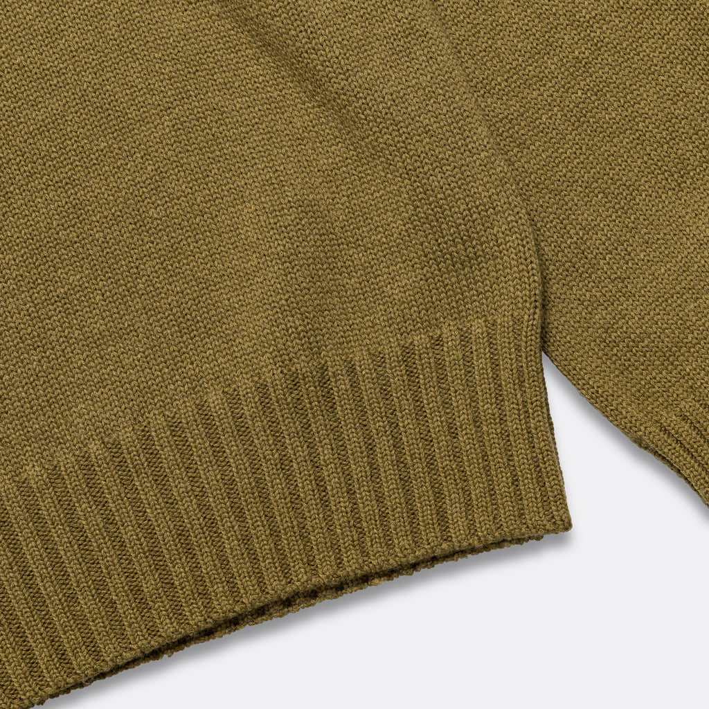 Saddle Crew - Moss Cotton Cashmere