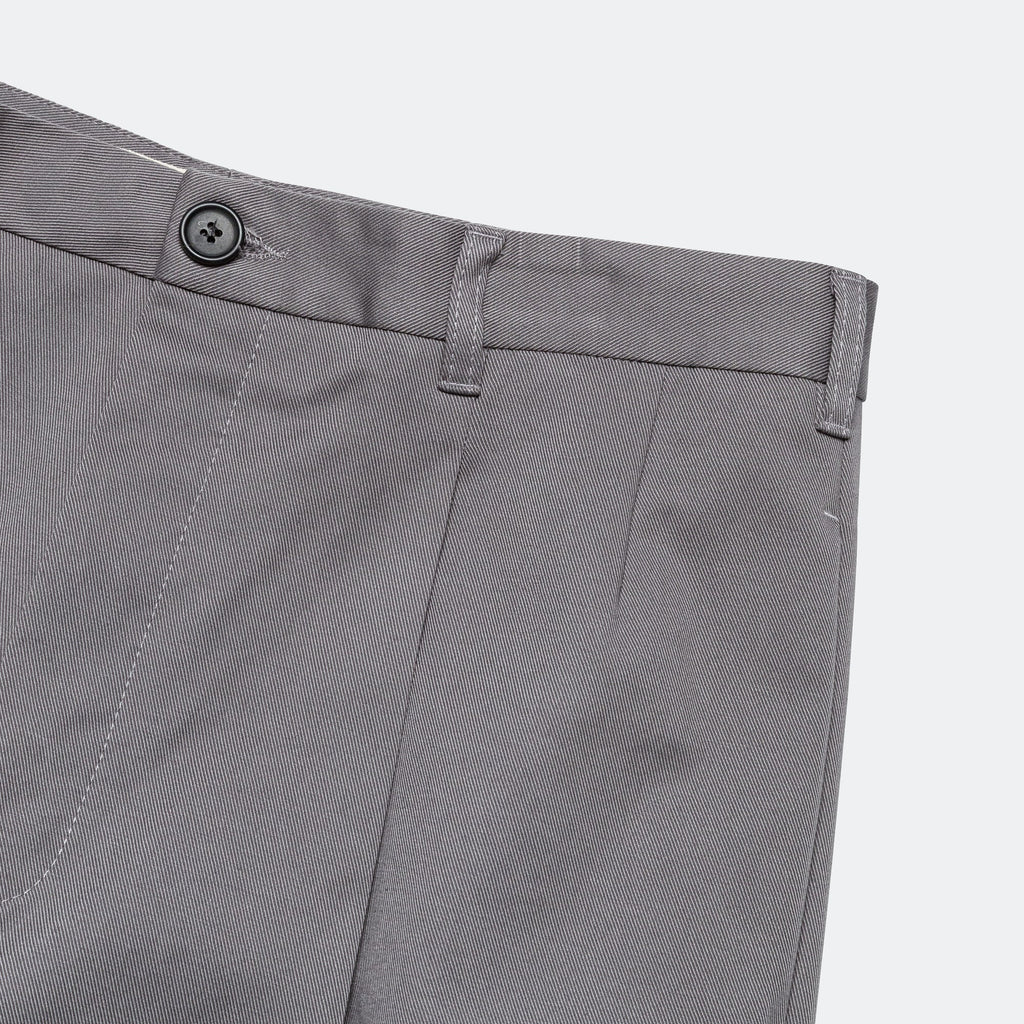Gabardine Classic Trousers - Grey