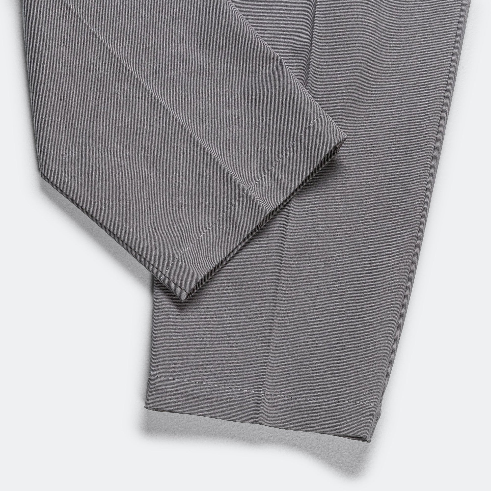 Gabardine Classic Trousers - Grey