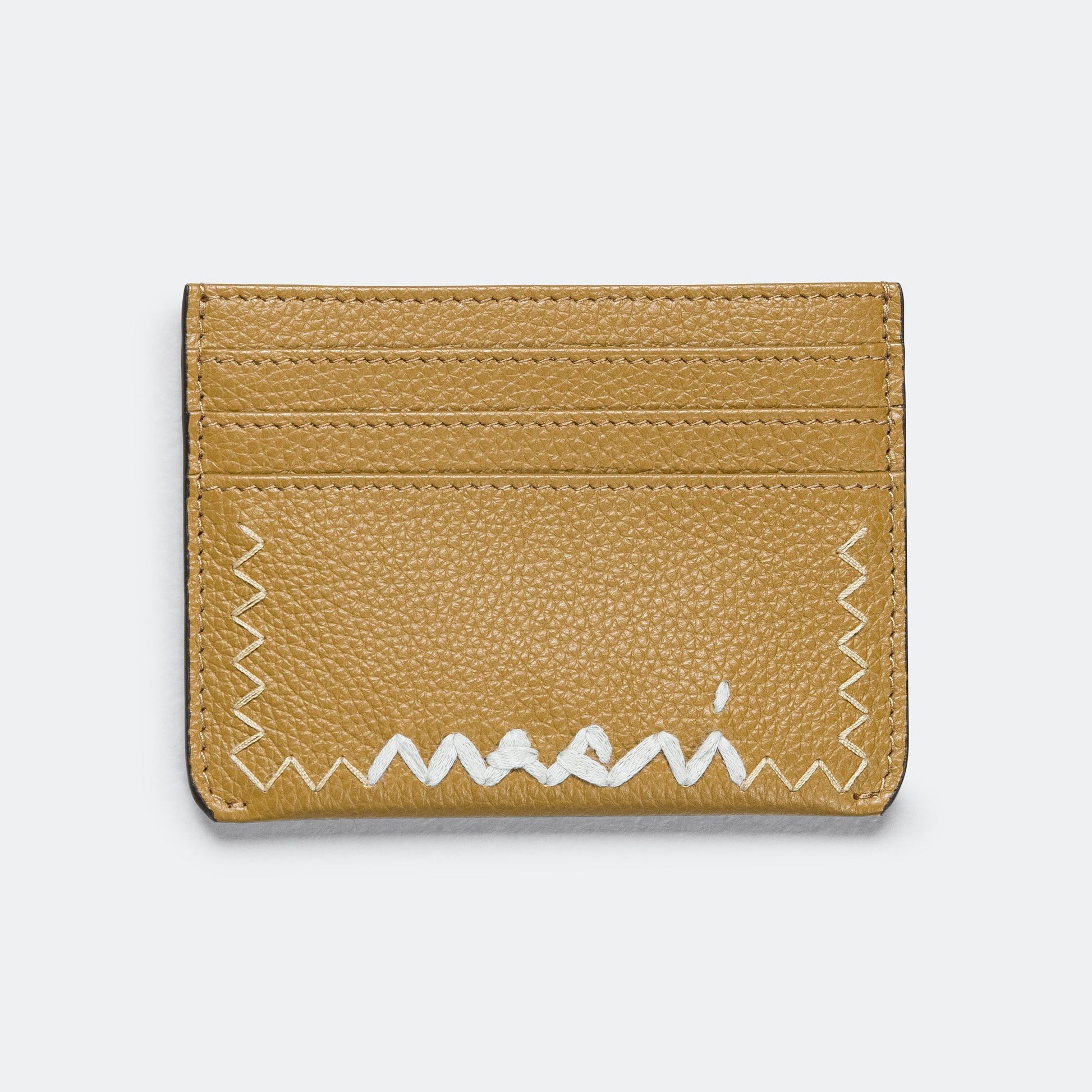 Card Case - Khaki Leather
