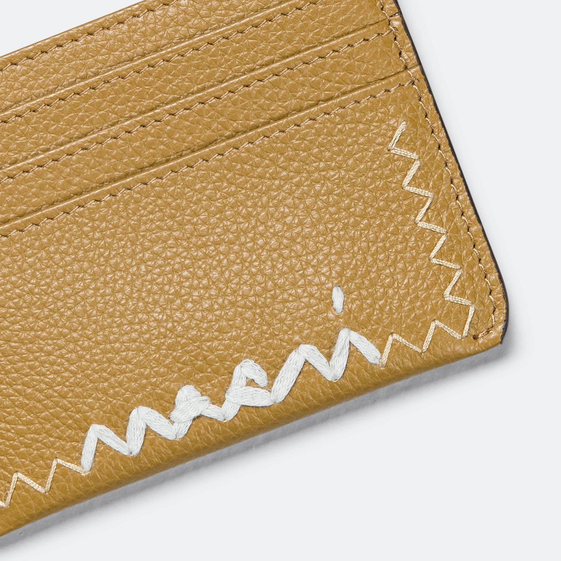 Card Case - Khaki Leather