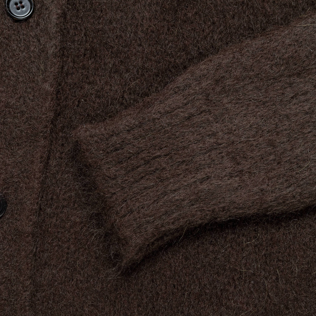 Mohair Cardigan - Brown