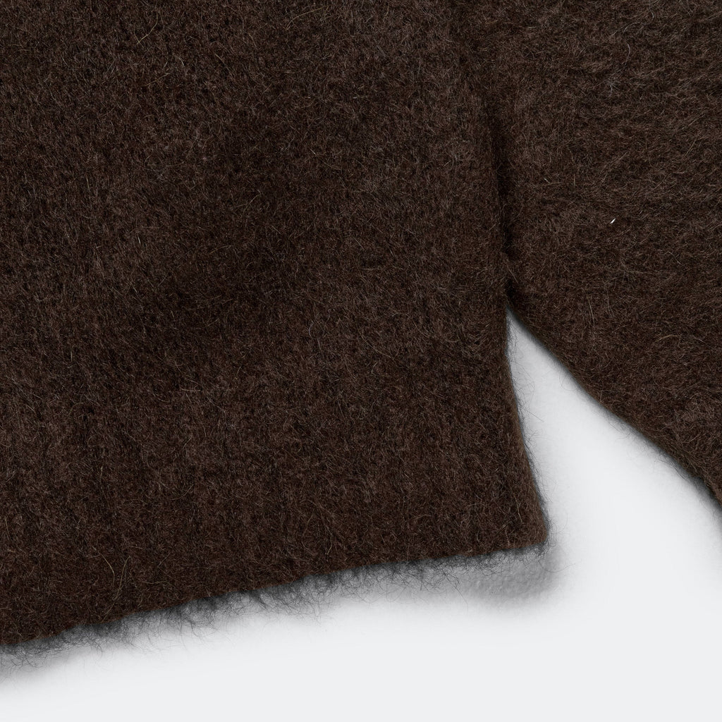 Mohair Cardigan - Brown